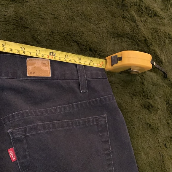 Levi’s 528s in dark blue black died denim - Picture 6 of 9